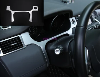 ABS Chrome Car instrument panel Sequins Decoration Car dashboard Sticker Car-styling For Land Rover 2015-16 Discovery Freelander
