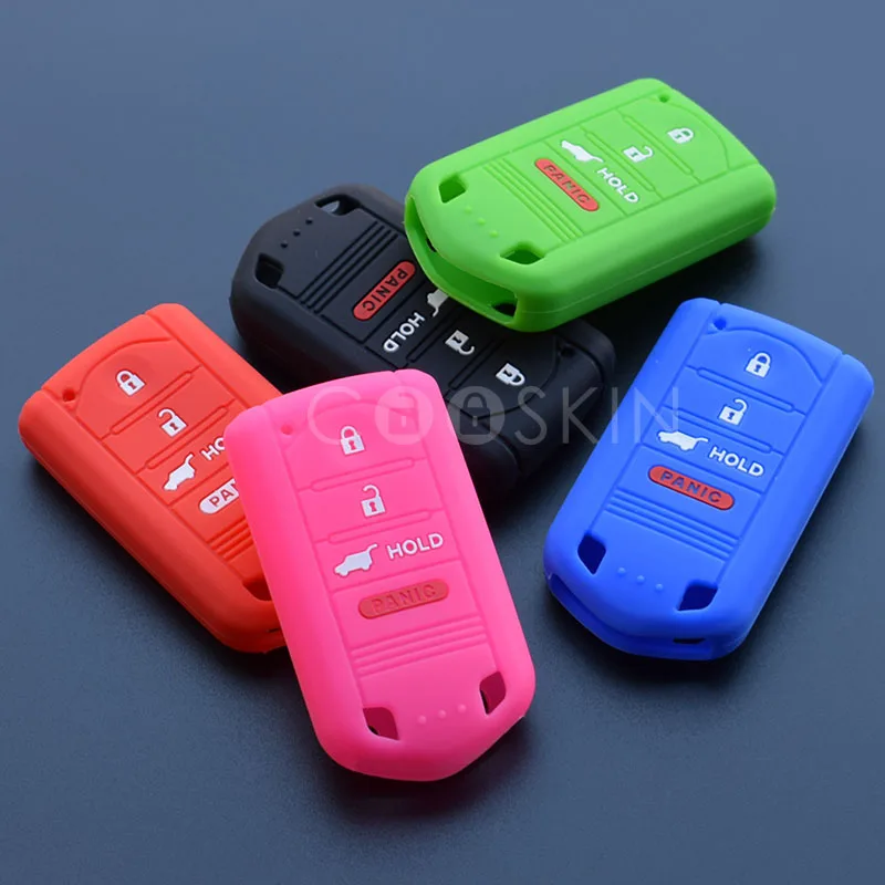 Wholesale Silicone Cover Case Key Tlx Shell For Acura TSX ILX MDX ZDX RDX TL TLL Remote Protection Bag 10pcs/lot | Автомобили и