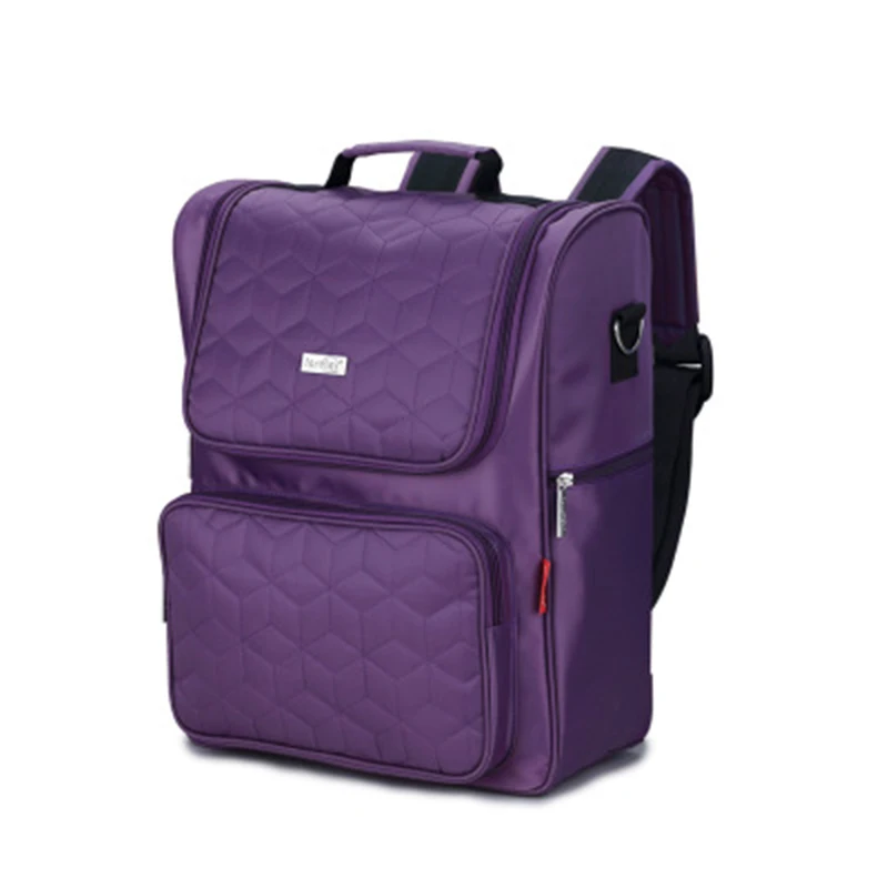Baby Diaper Bag 4 PcsSet Waterproof Toddler Nappy Bags Multifunction Mummy Baby Care Milk Bottle Insulation Backpack BB6033 (18)
