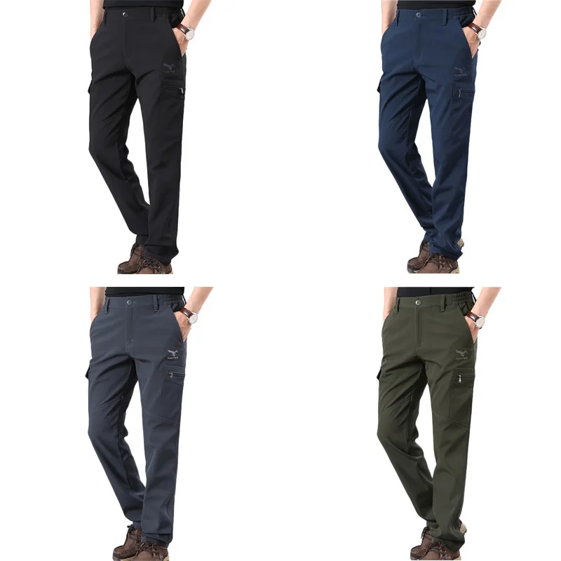 LoClimb de invierno de los hombres pantalones de senderismo hombres cálido Polar pantalones de lana al aire libre militar Trekking Softshell pantalones de esquí a prueba de agua AM353 LoClimb de invierno de los hombres pantalones de senderismo hombres cálido Polar pantalones de lana al aire libre militar Trekking Softshell pantalones de esquí a prueba de agua AM353