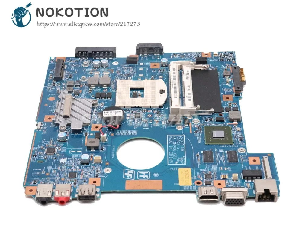 NOKOTION لسوني Vaio PCG-61911W VPCEG VPCEG18FG اللوحة المحمول HM65 DDR3 GT410M 48.4MP01.021 MBX-250 اللوحة الرئيسية