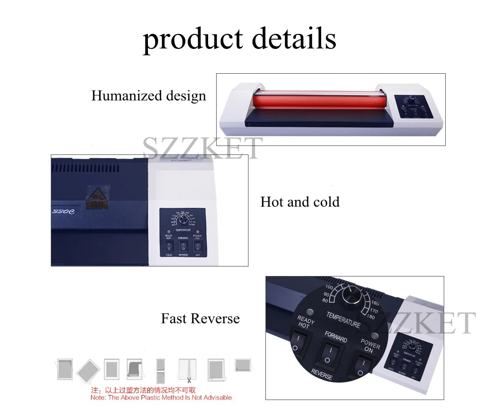 A3 Файл Фото клеемазальная машина A4 ламинатор машина для холодного тиснения термопластичная формовочная машина на рост от 80 до 180 по Цельсию Регулируемая температура