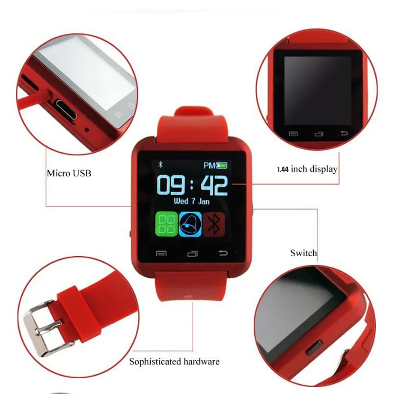 u8 smartwatch sim card slot