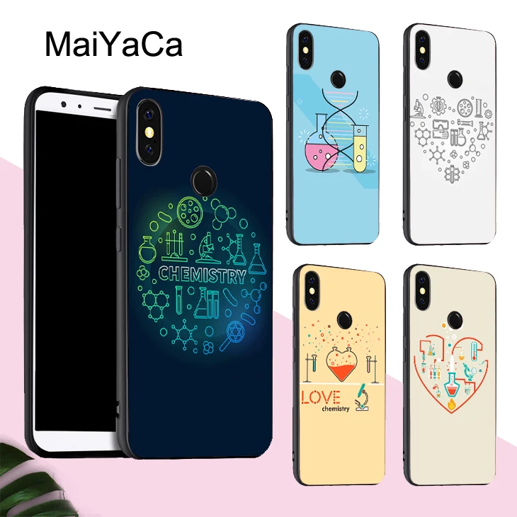 MaiYaCa Chemistry Case For POCO X3 F2 Pro Redmi Note 8 8T 7 9 9S 9A 9C Mi 10 Lite A3 | Мобильные телефоны и аксессуары