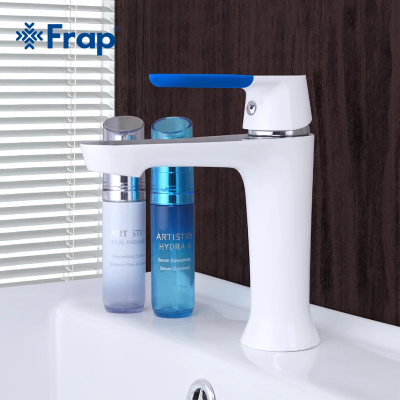 

Frap Multi Color Handle cover Bathroom Faucets Home Basin Faucet Sink Mixer Tap Cold-Hot Water Tap Cozinha Robinet Torneiras