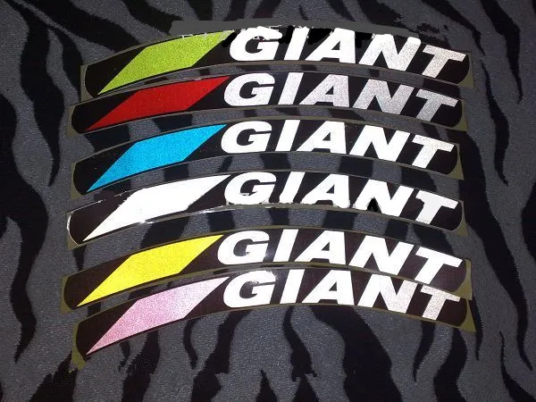 giant road bike decals