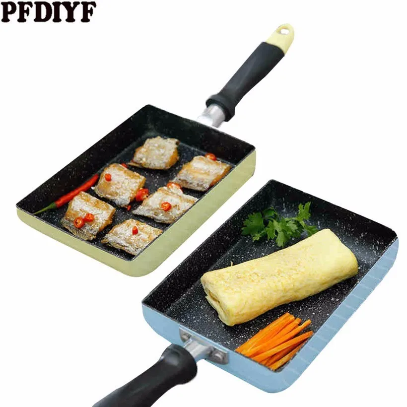 New Japanese Burning Pan Aluminium Alloy Nonstick Frying Pan Kitchen