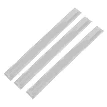 

3pcs/set Reflective Wrist Bands Durable Safety PVC Slap high visibility ankle bands walking hiking luminous bracelets
