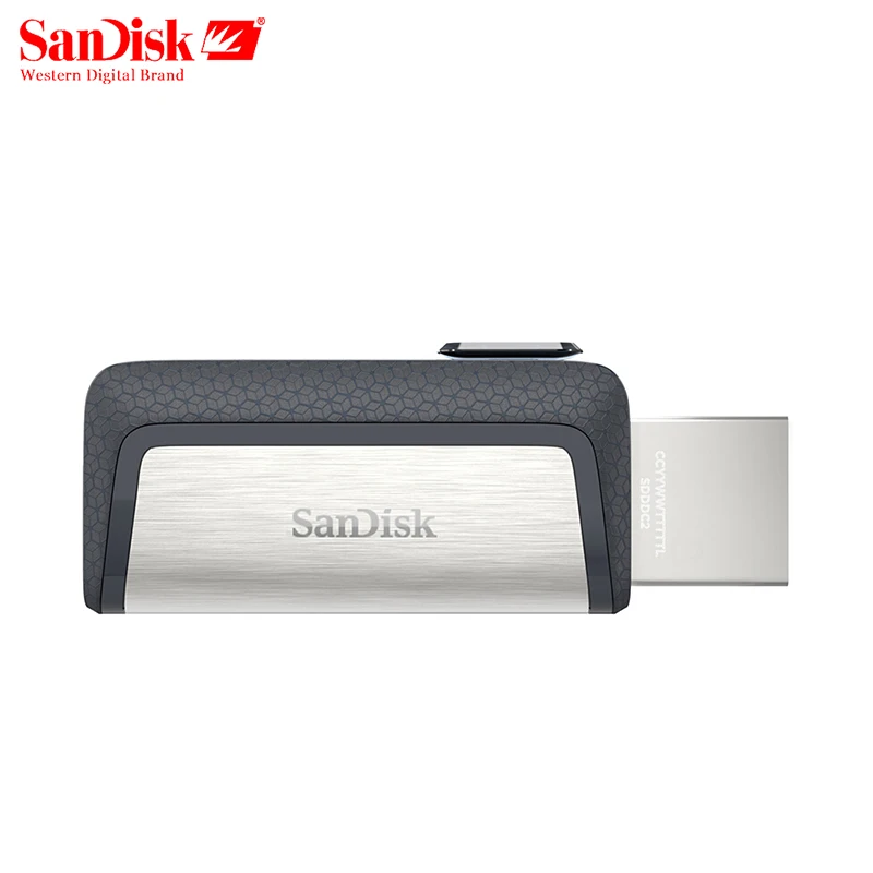 Sandisk SDDDC2 Extreme type-C 128 Гб 64 Гб двойной OTG USB флеш-накопитель 16 ГБ флеш-накопитель USB карта Micro USB Flash type C 32 Гб