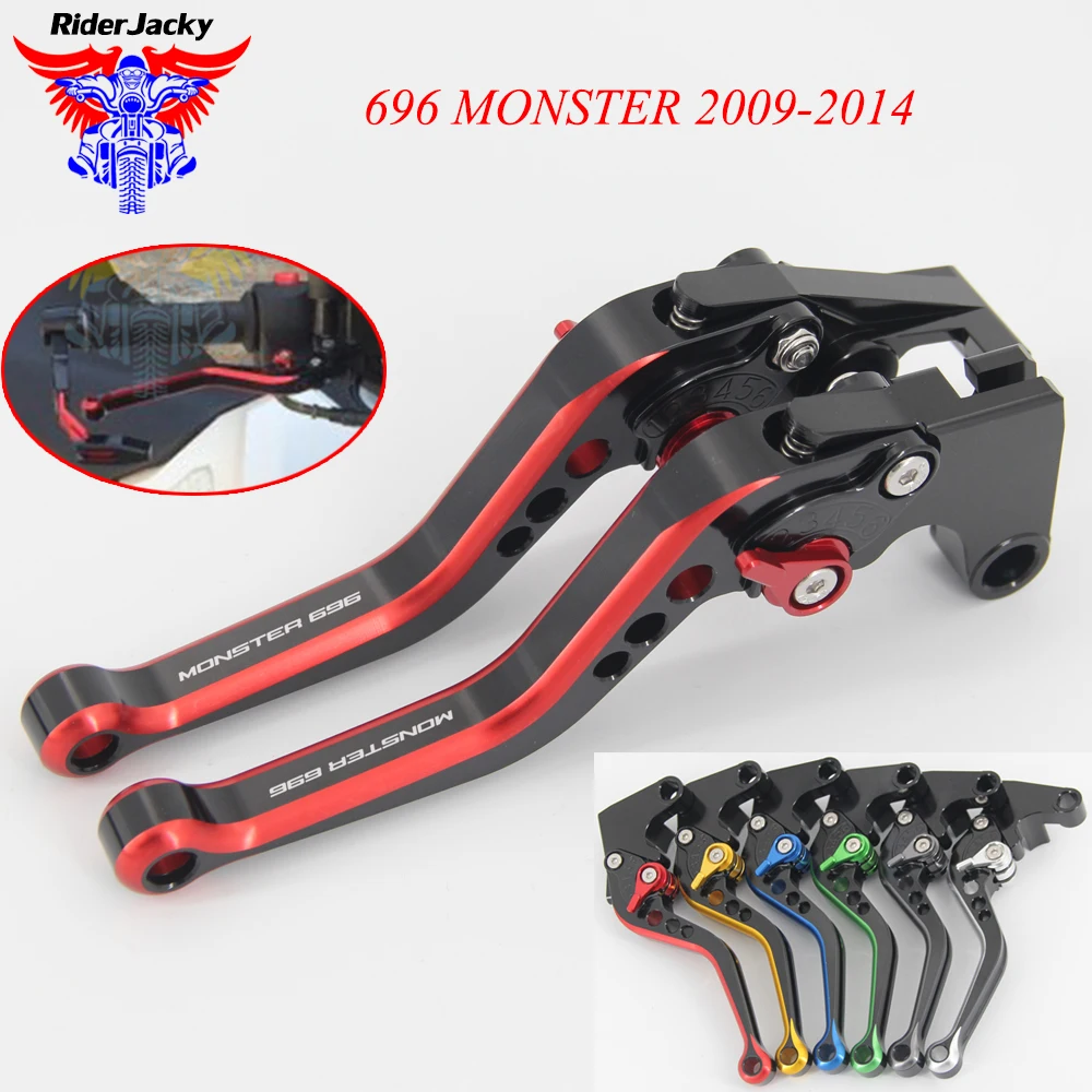 

MIX Color 147MM Adjustable Short Motorcycle Brake Clutch Lever For Ducati 696 MONSTER 2009-2014 2013 2012 2011 2010