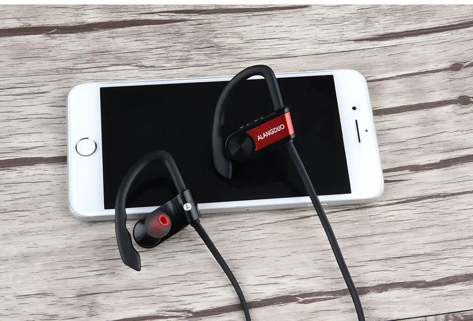 ALANGDUO Bluetooth Earphone wireless headphone G7 Plus English version headset earbuds with mic sports bluetooth earphones (11)