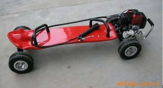 Roulette skate moto