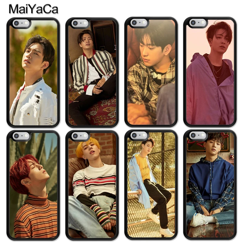 

MaiYaCa KPOP GOT7 Yugyeom MARK JB Mobile Phone Case For iphone 11 Pro MAX X XR XS MAX 6 6S 7 8 Plus 5 5S TPU Cover