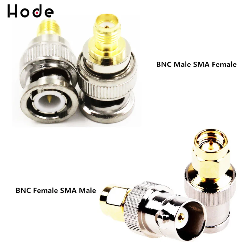 

BNC To SMA Connectors Type Male Female RF Connector Adapter Test Converter Kit Set