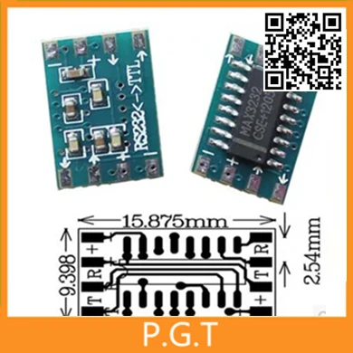 

1pcs Mini RS232 MAX3232 Levels To TTL Level Module Serial Converter Board