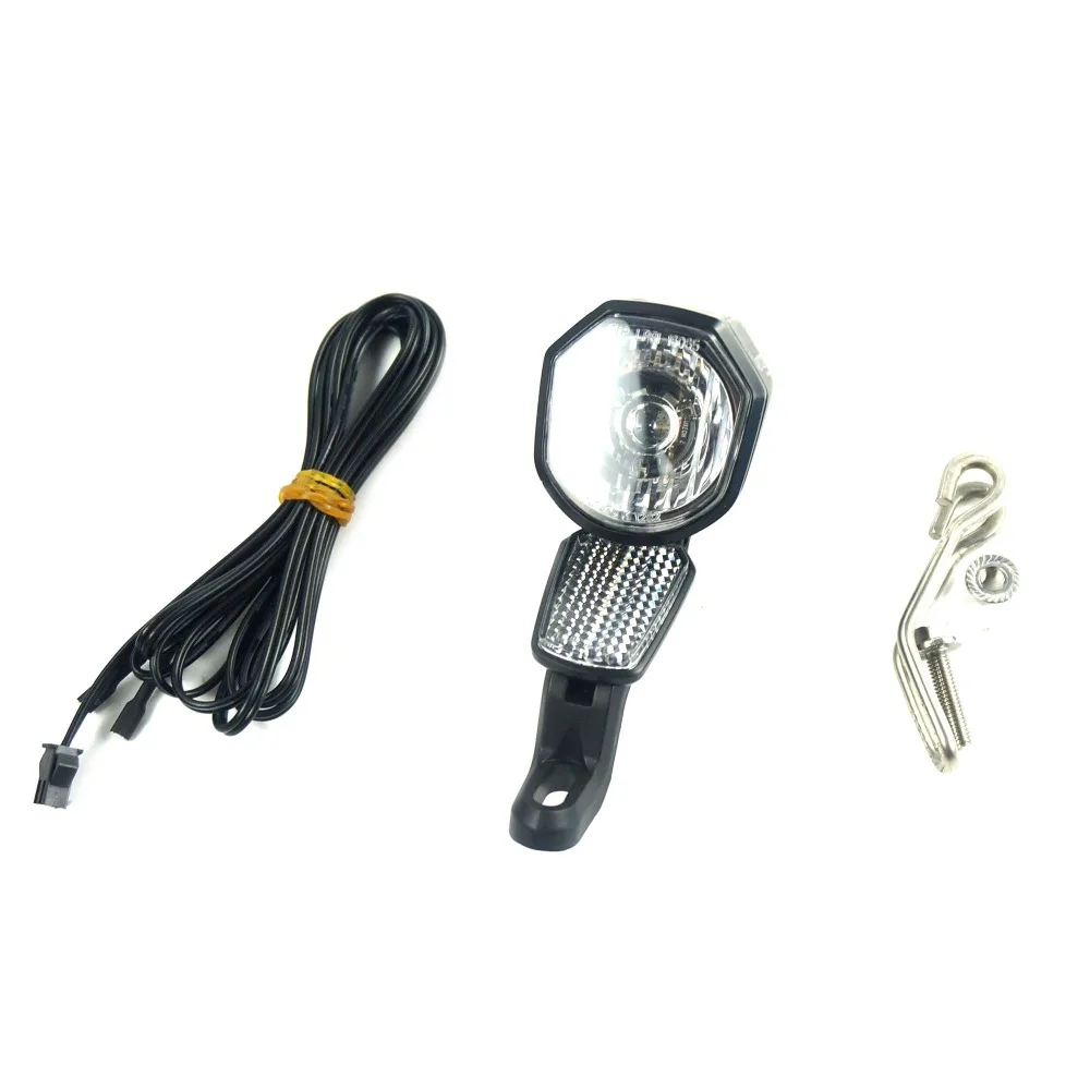 Flash Deal okfeet 36V 48V Compatible E-bike Headlight Front Light HL2800 Kendo 4