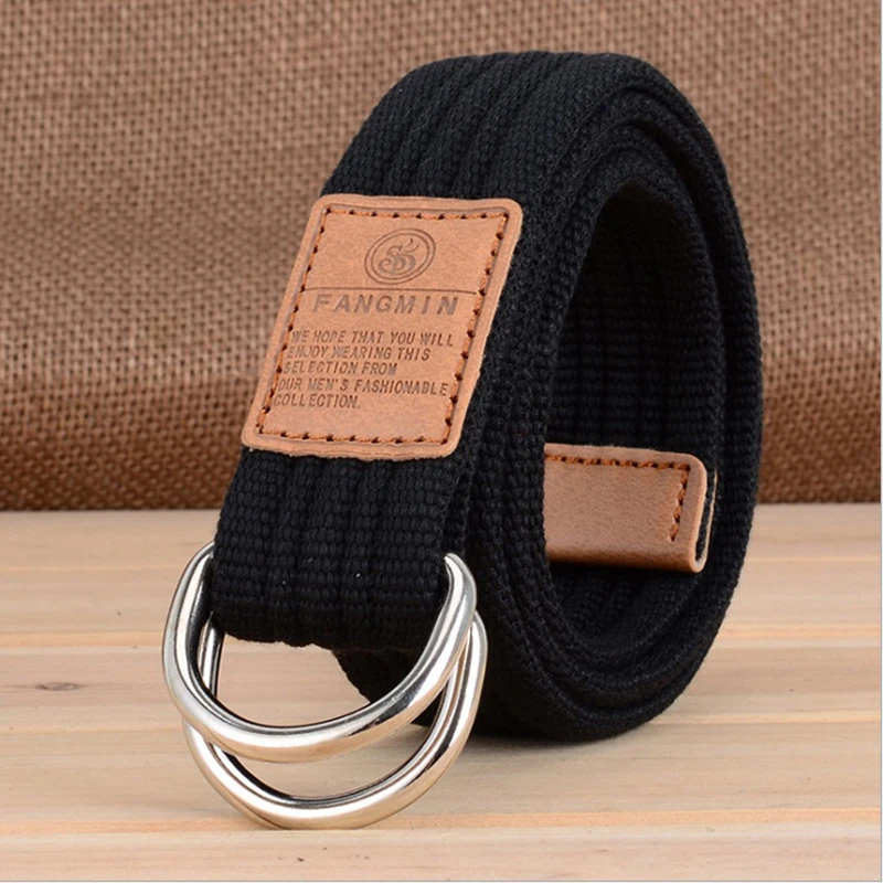 250pcs/lot Canvas Belts for Men Women Designer High Quality Unisex Waistband Elastic Wide Canvas ...