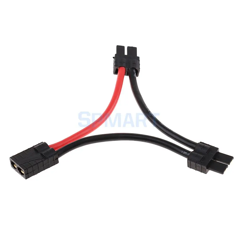 RC Accessory Lipo Battery Adapter/ESC Connect Cable Line Wire 13cm for Traxxas   Series Truck