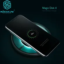 Nillkin Magic Disk 4 быстрое зарядное устройство для iphone 8 plus Qi Быстрое беспроводное зарядное устройство для Galaxy S8/s8 plus/Note 8 Беспроводное зарядное устройство