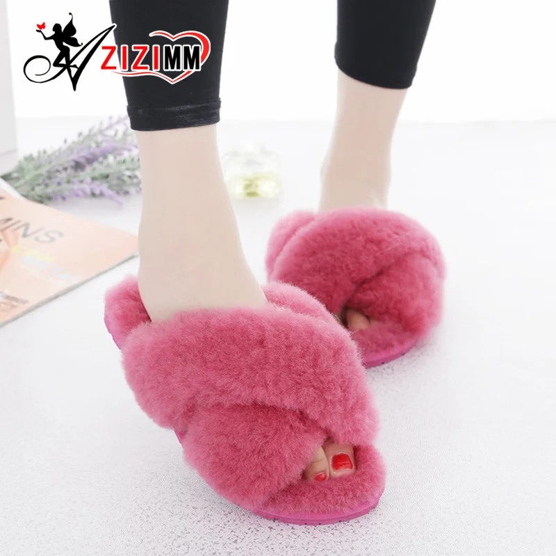 

Hot Selling Autumn Winter 19Colors Home Cotton Plush Slippers Women Indoor\ Floor Flip Flops Flat Shoes Girls Gift AWM139
