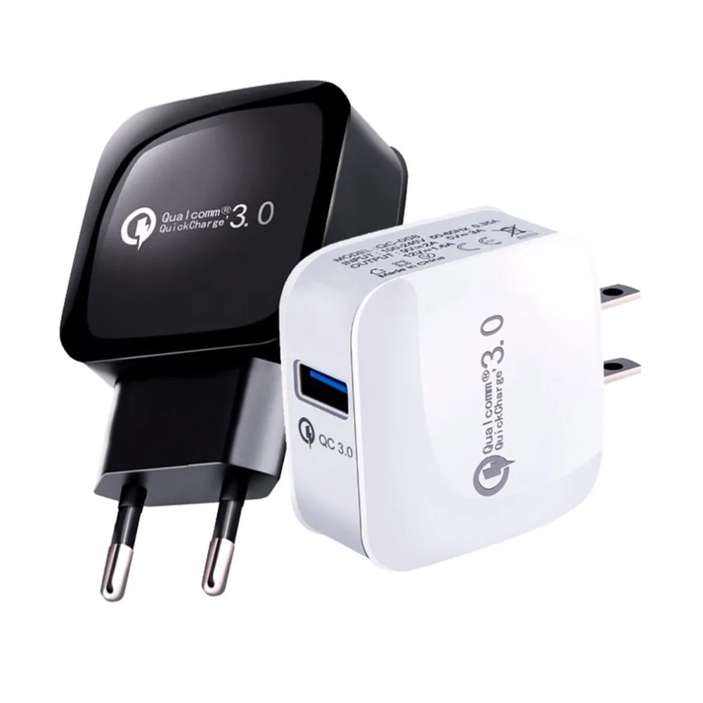 Single port USB fast charging head 9V/12V smart phone fast charger short circuit protection