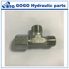 Активная Женская Т-образная муфта бочонок тройник фитинги с поворотной гайкой уплотняющие фитинги Тип CC