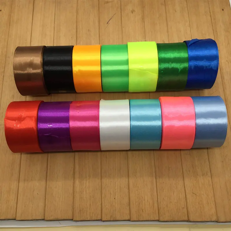 

50mm Width 25Yards/22 Meters Long Silk Satin Ribbon Wire Wedding Party Home Decoration Gift Christmas New Year DIY Material