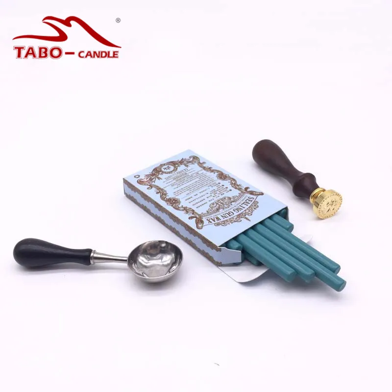 מקלות שעוות איטום אקדח דבק עבור התכה חמה כרטיסי הזמנה לחתונה Vintage חותם חותמת איטום מקלות שעווה סט של 16