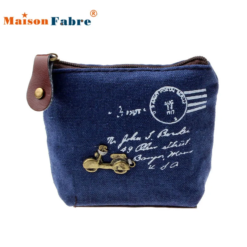  SIF Girl Retro Coin Bag Purse Wallet Card Case Handbag Gift Eiffel Tower JUN 06 