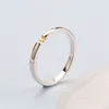 CC S925 Silver Rings For Women And Men Trendy Jewelry Heart Lover Couple Ring Bridal Wedding Accessories Drop Shipping CC1512 ► Photo 2/6