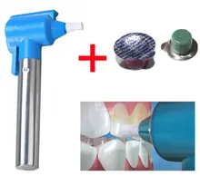 3pcs/set Professional Polishing Whitening Teeth Burnisher Polisher Whitener Stain Remover with 2 pcs Polishing Paste