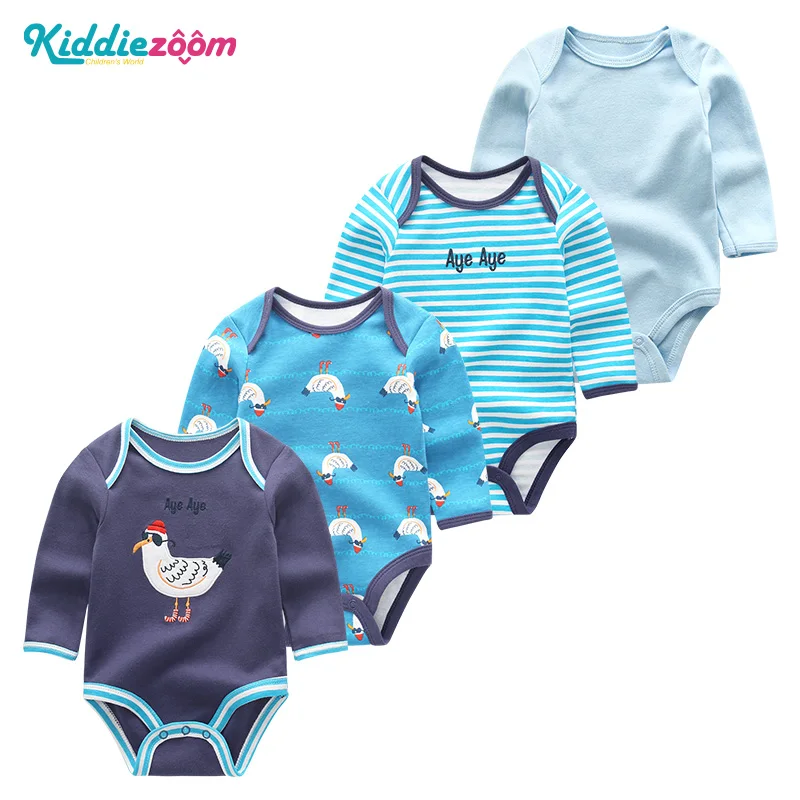 Костюмы комплекты унисекс для маленьких девочек одежда Ropa bebe Хлопковая Одежда для маленьких мальчиков длинный рукав Единорог новорожденных боди платье для девочки одежда для новорожденных комбинезон детский зимний