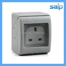 IP55 250 V 13A Водонепроницаемая настенная розетка Алибаба Китай поставщика(SP-S