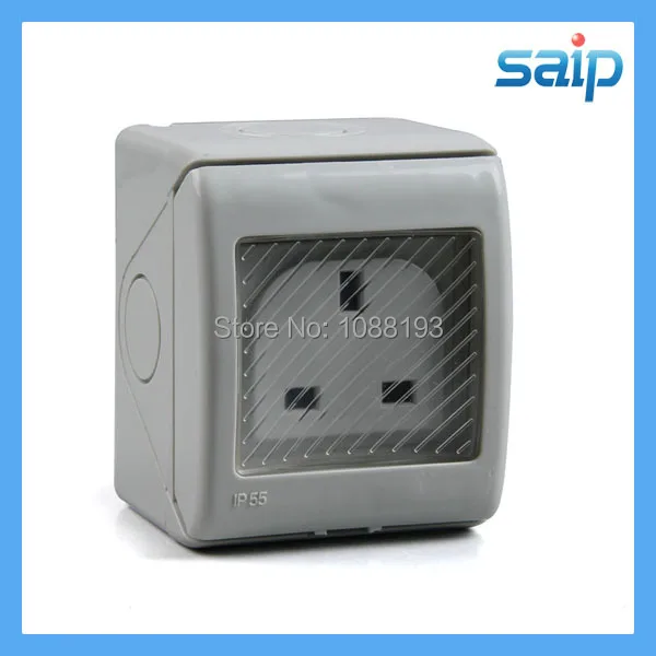 

IP55 250V 13A waterproof wall socket alibaba china supplier (SP-S)