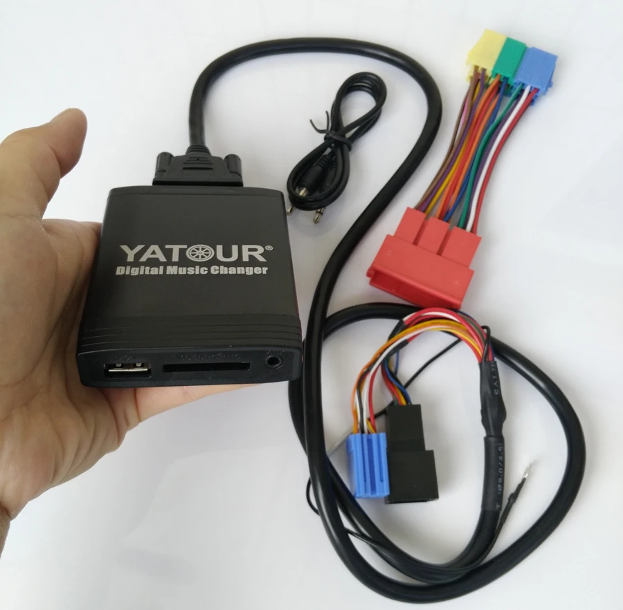Yatour YTM06-VW8D+YT-Audi20 for Audi A2 A3 A4/S4 A6/S6 A8/S8 TT AllRoad Headunit Radio Digital CD changer USB MP3 Player AUX SD