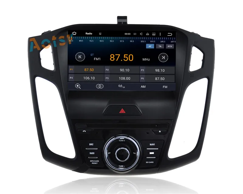 Последние android 7,1 dvd-плеер автомобиля gps навигация для Ford Focus 3 2012 2013 с BT Wifi gps