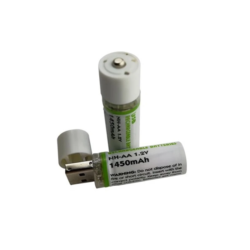 Cncool хорошие продажи 2 шт AA Батарея Nimh 1 V 1450 MAH Перезаряжаемые Ni-MH USB | Электроника