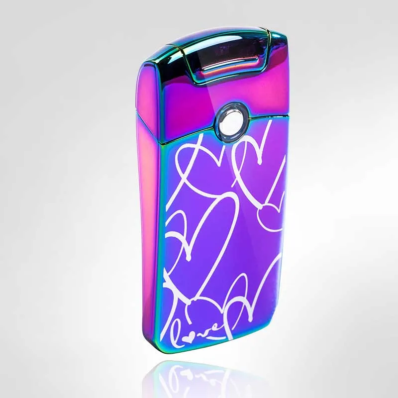 2019 Яркая Цветная Электронная зажигалка с подзарядкой от USB|Аксессуары для