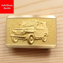 Hohe Qualität Retro herren 100% Massivem Messing Kupfer Gürtelschnalle für Männer, auto Muster