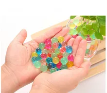 

10000pcs/packet colored orbeez soft crystal water paintball gun bullet grow water beads grow balls water gun toys