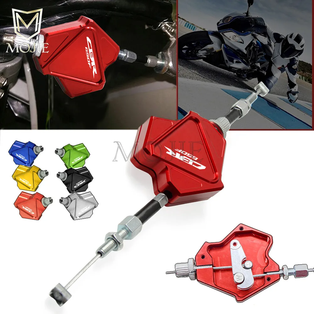 Motorcycle Accessories CNC Stunt Clutch Lever Easy Pull Cable System For Honda CBR650F/CB650F CBR CB 650 F