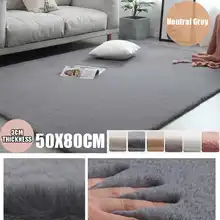 Супер-мягкая шерсть ковер коврик утолщенный ковер для гостиной Декор Спальня пол коврики для ванной Противоскользящие коврики Детский ковер 50x80