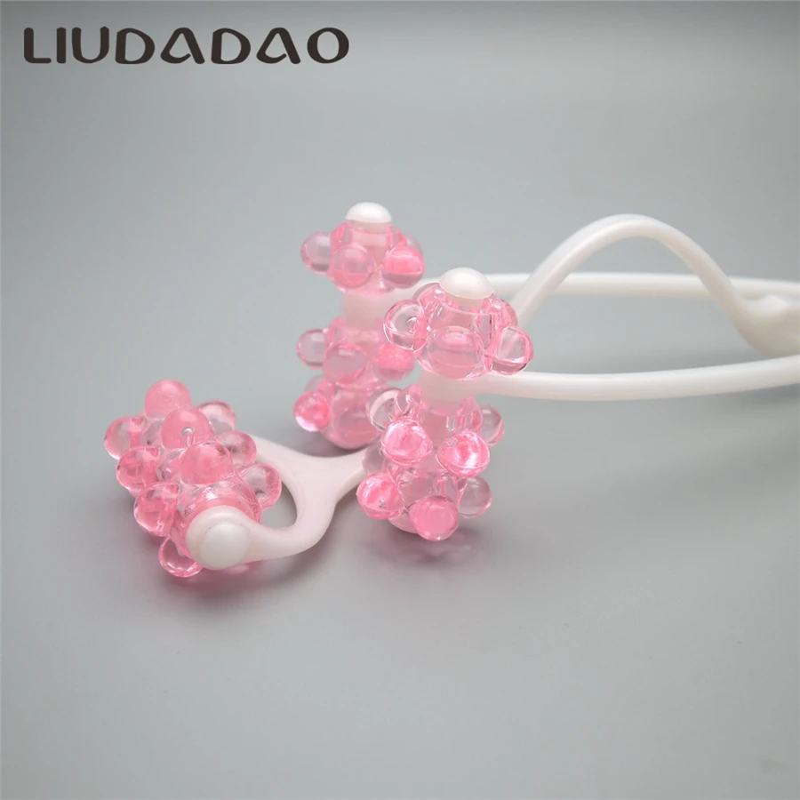 LIUDADAO новейший розовый белый дизайн против морщин лица вверх ролик массаж дешевые смолы ролики лица тонкий инструменты для ухода за красотой