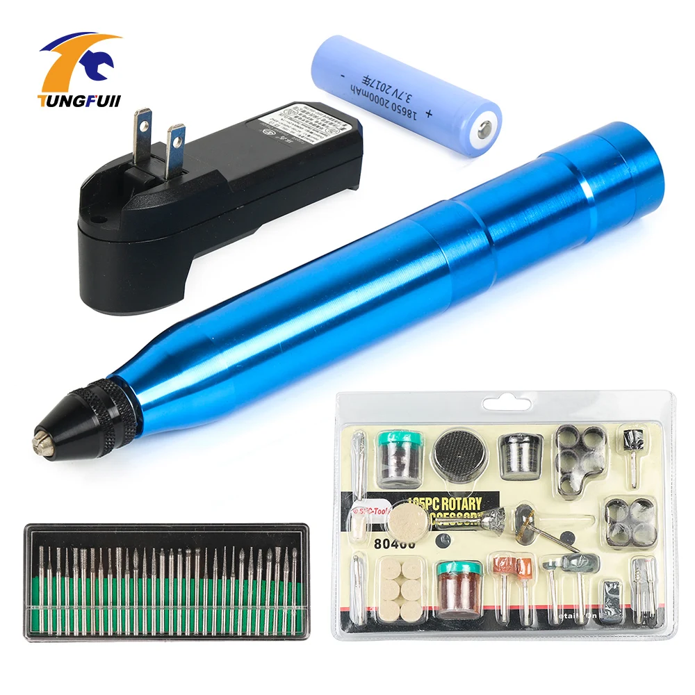  Cordless Drill Portable Small Electric Mill Electric Drill Charge Electric Engraving Pen Drilling S