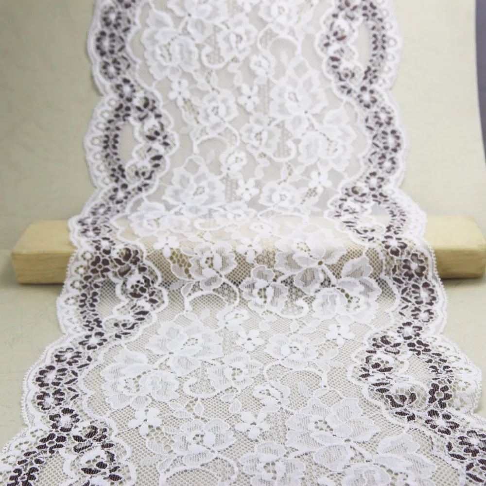 Buy 1 yard 195cm width Elastic Stretch Lace sewing