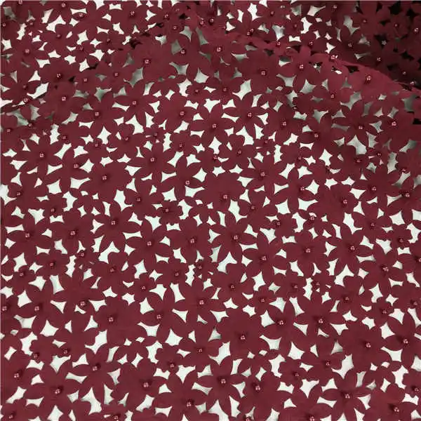 Buy Fourteen colors of flowers design lasercut lace