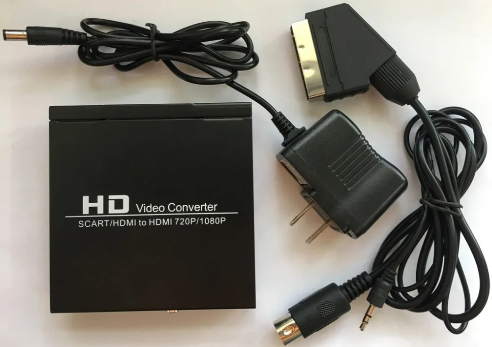 Стерео звук HDMI конвертер и HD видео Upscaler для NEOGEO AES/CD консоли|converter hdmi|upscaler hdmi |