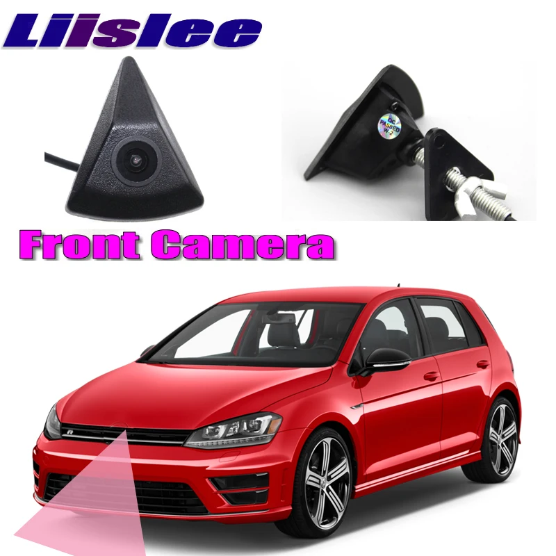 LiisLee Фронтальная камера логотип CAM Передняя решетка для Volkswagen VW Golf MK7/MQB 5G 2012- DIY управление вручную Фронтальная камера