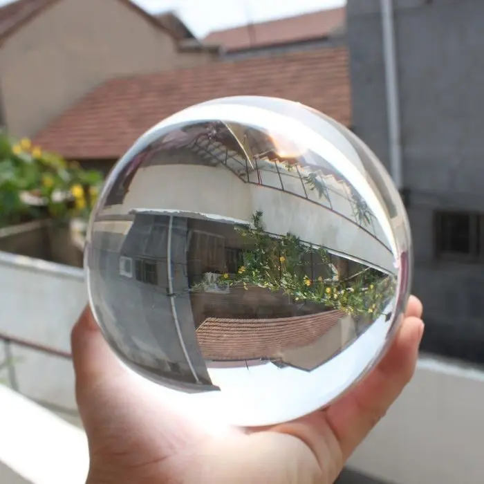 

SCY 6680105+++ HOT SELL ASIAN QUARTZ CLEAR CRYSTAL BALL SPHERE 80MM STAND