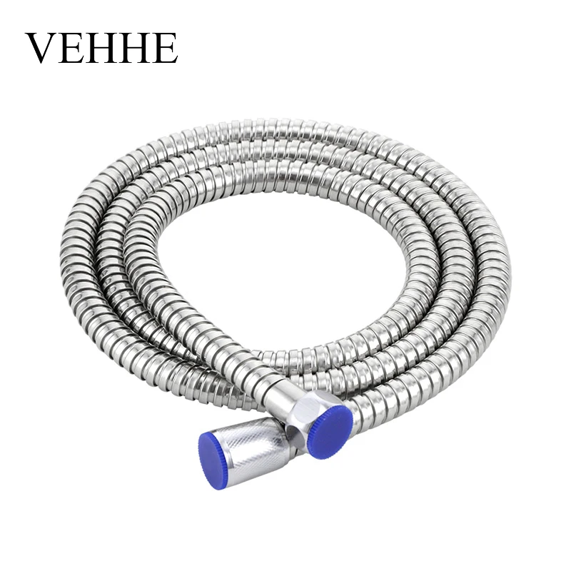 VEHHE الذكرى بيع مرنة الفولاذ المقاوم للصدأ دش خرطوم 1.5 m خرطوم دش الأنابيب ملحقات الحمام السباكة خرطوم الحمام